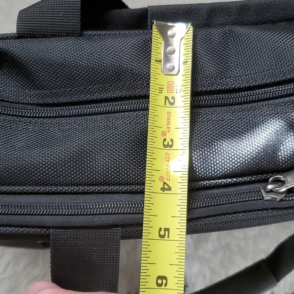 Tumi laptop bag.